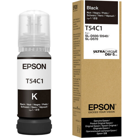 Epson UltraChrome T54C Black Ink Bottle for SureLab D570