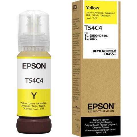 Epson UltraChrome T54C Yellow Ink Bottle for SureLab D570