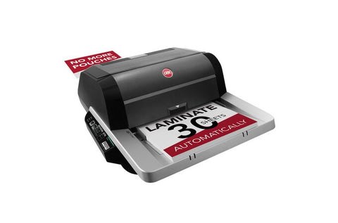 GBC Foton 30 Desktop 11" Automatic Pouch-Free Laminator with Integrated Feeder and Trimmer - Image Pro International