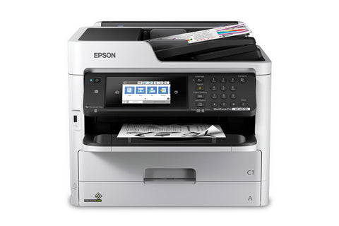 WorkForce Pro WF-M5799 Workgroup Monochrome Printer with Replaceable Ink Pack System C11CG04201
