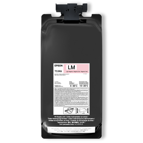 Epson UltraChrome DS Light Magenta Ink 1.6 Liter for SureColor F6470H, F9570H (2 Pack) - Image Pro International