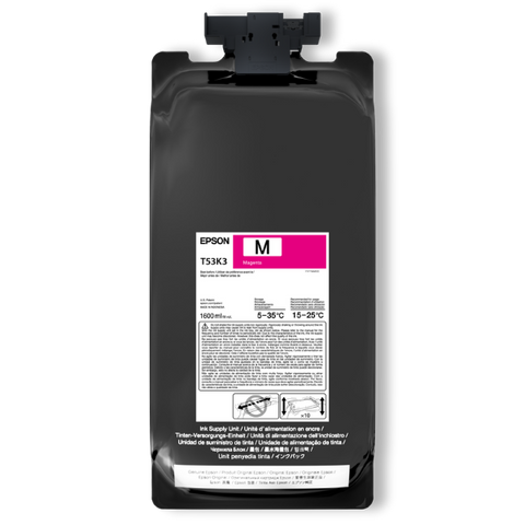 Epson UltraChrome DS Magenta Ink 1.6 Liter for SureColor F6470, F6470H, F9570, F9570H (2 Pack) - Image Pro International