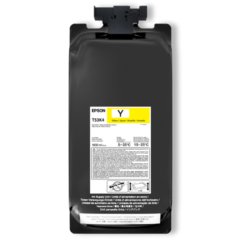 Epson UltraChrome DS Yellow Ink 1.6 Liter for SureColor F6470, F6470H, F9570, F9570H (2 Pack) - Image Pro International