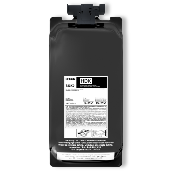 Epson UltraChrome DS HD Black Ink 1.6 Liter for SureColor F6470, F6470H, F9570, F9570H (2 Pack) - Image Pro International