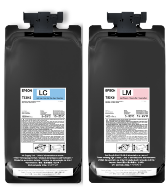 Epson UltraChrome DS Initial Ink Pack Light Cyan and Light Magenta for SureColor F6470H, F9570H - Image Pro International