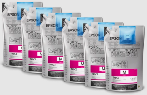 Epson UltraChrome DS Magenta Ink 1.1 Liter (6 Pack) for SureColor F6370, F9470, F9470H - Image Pro International