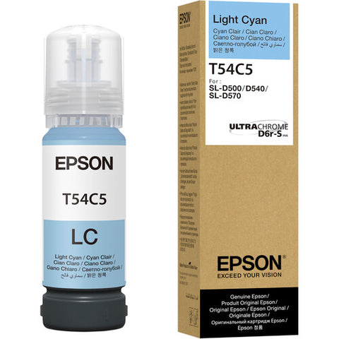 Epson UltraChrome T54C Light Cyan Ink Bottle for SureLab D570 - Image Pro International