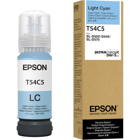 Epson UltraChrome T54C Light Cyan Ink Bottle for SureLab D570