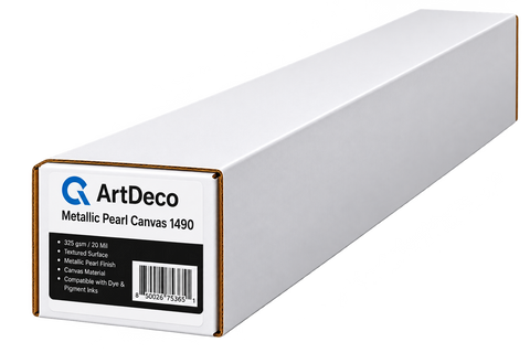 ArtDeco 22.5 Mil Canvas Metallic Pearl in 17"x40'