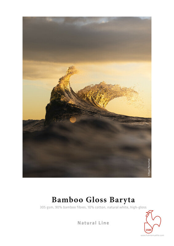 Hahnemuhle Bamboo Gloss Baryta 305 GSM Roll 36" x 39' - Image Pro International