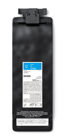 Epson T51N220, 800 mL Cyan ink pack UltraChrome GS3 Eco-Solvent for SureColor S7170, S8170, S9170 - Image Pro International