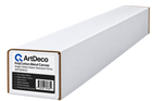 ArtDeco 22 Mil PolyCotton Blend Bright White Water Resistant Gloss Canvas in 17"x50'