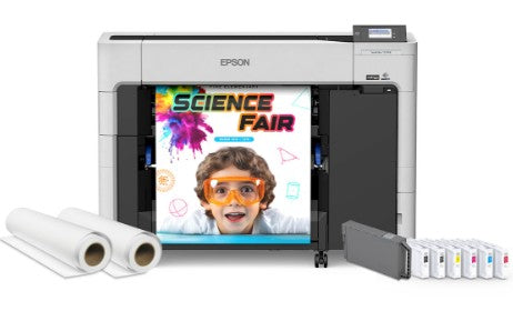Epson SureColor T3770ESR Educational Bundle Printer CAD/Technical Printer (24", Single Roll)