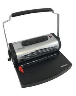 Tamerica EZ-Coil 46 Manual 4:1 Coil Punch And Bind Machine W/ Electric Inserter - Image Pro International
