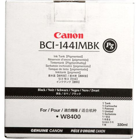 Canon BCI-1441MBK PG Matte Black Ink Tank (330ml) - Image Pro International