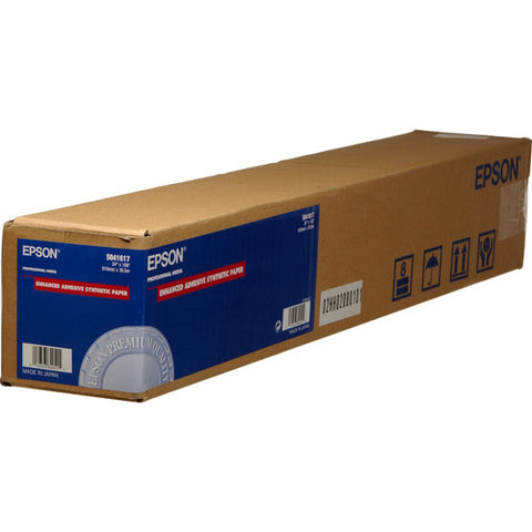 Epson Enhanced Adhesive Synthetic Inkjet Paper (24" x 100' Roll) - Image Pro International