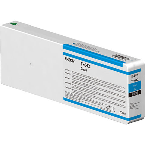 Epson T804200 UltraChrome HD Cyan Ink Cartridge (700ml) - Image Pro International