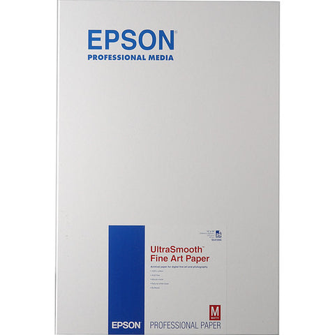 Epson UltraSmooth Fine Art Paper (13 x 19", 25 Sheets) - Image Pro International