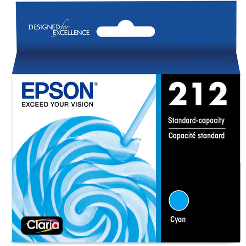 Epson Claria 212 Standard-Capacity Cyan Ink Cartridge - Image Pro International