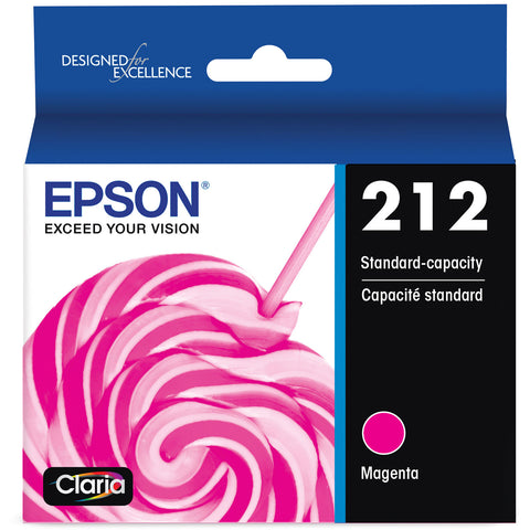 Epson Claria 212 Standard-Capacity Magenta Ink Cartridge - Image Pro International
