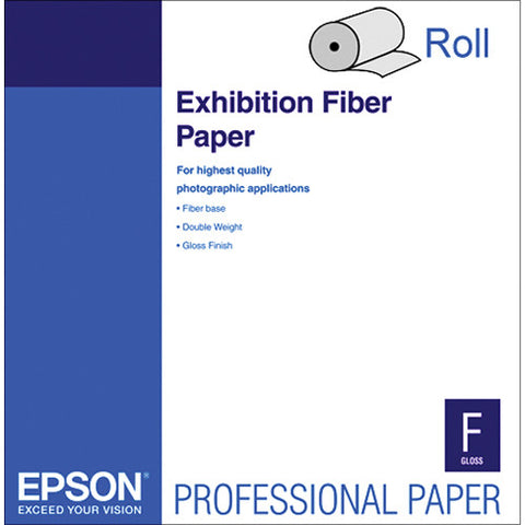 Epson Exhibition Fiber Photo Inkjet Paper (24" x 50' Roll) - Image Pro International