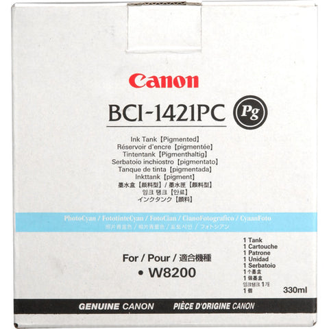 Canon BCI-1421PC PG Photo Cyan Ink Tank (330 ml) - Image Pro International