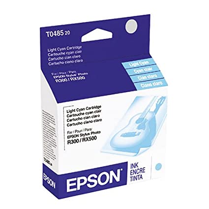 Epson Light Cyan Ink Cartridge for Stylus Photo R200, R220, R300, R320, R340 & RX500, RX600, RX620 Printers - Image Pro International