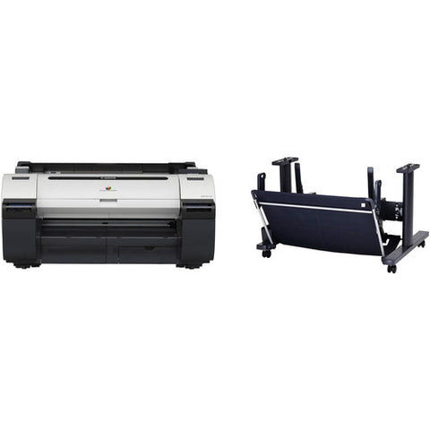 Canon imagePROGRAF iPF670 24" Large-Format Inkjet Printer with ST-26 Printer Stand Kit - Image Pro International