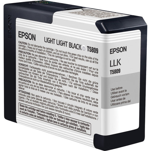 Epson UltraChrome K3 Light Light Black Ink Cartridge (80 ml) - Image Pro International