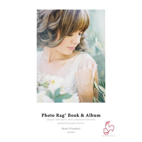 hahnemuhle Photo Rag Book & Album Paper (Long Grain, 17 x 22", 25 Sheets) - Image Pro International