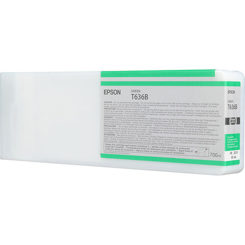 Epson T636B00 Green UltraChrome HDR Ink Cartridge (700 mL) - Image Pro International