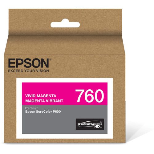 Epson T760 Vivid Magenta Ultrachrome HD Ink Cartridge - Image Pro International