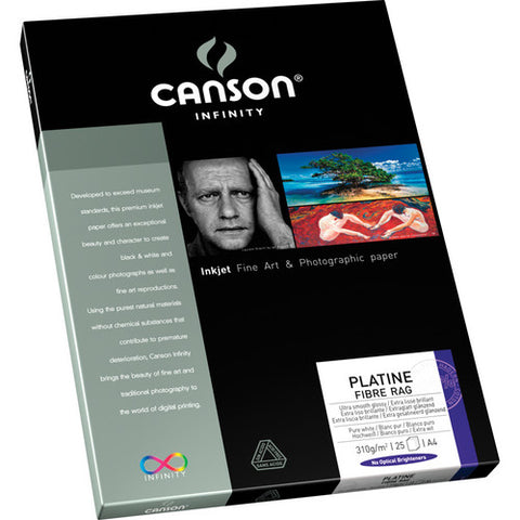 Canson Infinity Platine Fibre Rag Paper (11 x 17", 25 Sheets) - Image Pro International