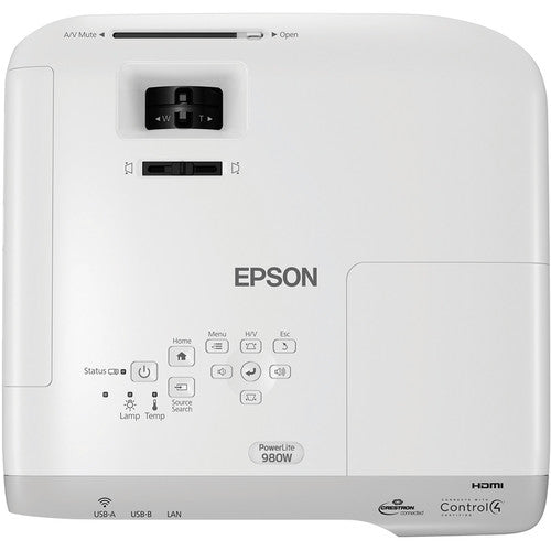 Epson EB-980W - Vidéoprojecteur 3LCD - WXGA - 3800 Lumens