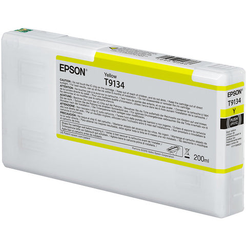 Epson T9134 UltraChrome HDX Yellow Ink Cartridge (200 mL) - Image Pro International