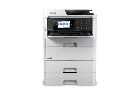 WorkForce Pro WF-C579R Workgroup Color MFP with Replaceable Ink Pack System - C11CG77201BU