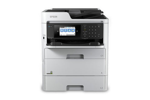 WorkForce Pro WF-C579R Workgroup Color MFP with Replaceable Ink Pack System - C11CG77201BU